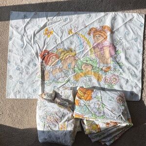 VTG Cabbage Patch Kids Sheet Set Normal wash